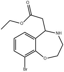 1165946-52-0 ethyl 2-(9-broMo-2,3,4,5-tetrahydrobenzo[f][1,4]oxazepin-5-yl)acetate