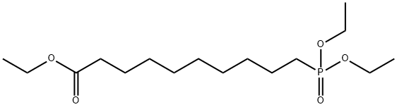 10-(二乙氧基磷酰基)癸酸乙酯, 1338801-94-7, 结构式