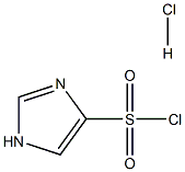 1H-咪唑-4-磺酰氯盐酸盐, , 结构式