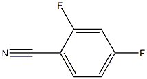 Benzonitrile, 2,4-difluoro- Structure