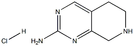 5,6,7,8-Tetrahydro-pyrido[3,4-d]pyriMidin-2-ylaMine hydrochloride 结构式