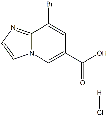 1820666-77-0 8-BroMoiMidazo[1,2-a]pyridine-6-carboxylic acid hydrochloride