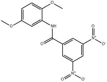 152586-96-4 N-(2,5-二甲氧基苯)-3,5-二硝基苯甲酰胺