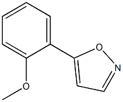 5-(2-Methoxyphenyl)isoxazole, 95% 化学構造式