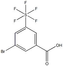  3-溴-5-(五氟硫代)苯甲酸,97%