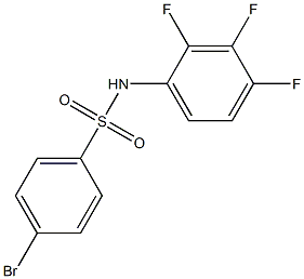 4-溴-N-(2,3,4-三氟苯基)苯磺酰胺,97%