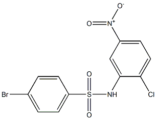 4-BroMo-N-(2-chloro-5-nitrophenyl)benzenesulfonaMide, 97%