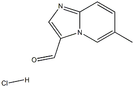 6-Methyl-iMidazo[1,2-a]pyridine-3-carbaldehyde hydrochloride Structure