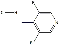 3-BroMo-5-fluoro-4-Methyl-pyridine hydrochloride