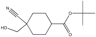 tert-butyl 4-cyano-4-(hydroxyMethyl)cyclohexanecarboxylate|