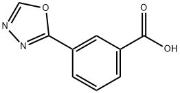 3-(1,3,4-噁二唑-2-基)苯甲酸, 1176505-26-2, 结构式