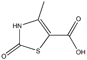 4-Methyl-2-oxo-2,3-dihydro-thiazole-5-carboxylic acid Structure