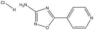 5-Pyridin-4-yl-[1,2,4]oxadiazol-3-ylaMine hydrochloride Struktur