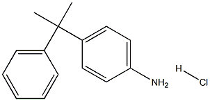 4-(2-フェニルプロパン-2-イル)アニリン塩酸塩 化学構造式