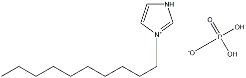 N-DecyliMidazoliuM dihydrogen phosphate Structure