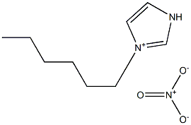 N-hexyliMidazoliuM nitrate 化学構造式