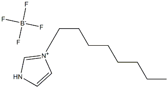 1-辛基咪唑四氟硼酸盐, , 结构式