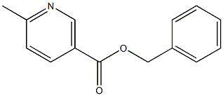 6-Methyl Nicotinic acid benzyl ester Struktur