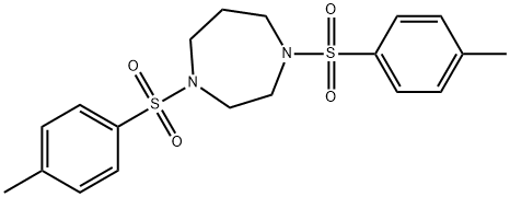 1,4-ジトシル-1,4-ジアゼパン 化学構造式