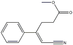 (E)-METHYL 5-CYANO-4-PHENYLPENT-4-ENOATE,1915740-05-4,结构式