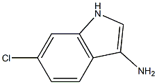 6-Chloro-1H-indol-3-ylaMine 结构式
