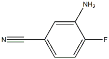 3-氨基-4-氟苯腈, , 结构式