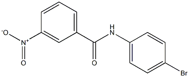 N-(4-bromophenyl)-3-nitrobenzamide Structure