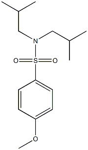 N,N-diisobutyl-4-methoxybenzenesulfonamide|N,N-二异丁基-4-甲氧基苯磺酰胺,97%