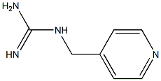 1-(PYRIDIN-4-YLMETHYL)GUANIDINE 结构式