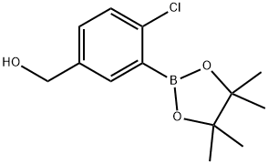 (4-Chloro-3-(4,4,5,5-tetramethyl-1,3,2-dioxaborolan-2-yl)phenyl)methanol