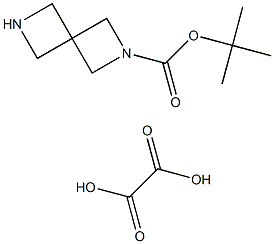 2-BOC-2,6-DIAZASPIRO[3.3]HEPTANE OXALATE, , 结构式