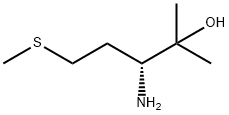 (R)-2-甲基-3-氨基-5-(甲硫基)-2-戊醇, 1354942-48-5, 结构式