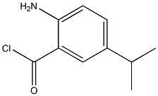 2-aMino-5-isopropylbenzoyl chloride,,结构式