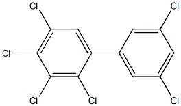 2,3,3',4,5,5'-Hexachlorobiphenyl Solution,,结构式