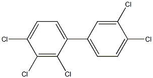 2,3,3',4,4'-Pentachlorobiphenyl Solution,,结构式