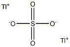 Thallium sulfate Solution Struktur