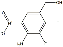 (4-aMino-2,3-difluoro-5-nitrophenyl)Methanol,,结构式