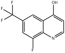 8-fluoro-6-(trifluoroMethyl)quinolin-4(1H)-one Structure