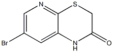 7-broMo-1H-pyrido[2,3-b][1,4]thiazin-2(3H)-one Structure
