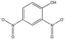 2,4-Dinitrophenol (with 0.5 mL water/g) PESTANAL 结构式