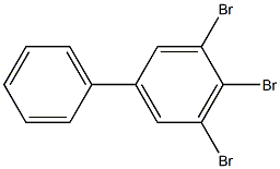 3,4,5-Tribromobiphenyl 100 μg/mL in Hexane 化学構造式