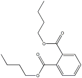 Di-n-butyl phthalate 100 μg/mL in Methanol 化学構造式