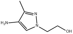 2-(4-AMino-3-Methyl-pyrazol-1-yl)-ethanol,1201935-87-6,结构式