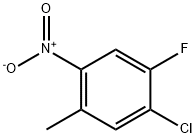3-Chloro-4-fluoro-5-nitrotoluene Structure