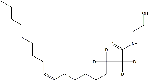 Oleoyl Ethanolamide-d4 Structure