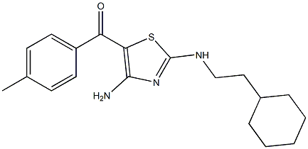 (4-aMino-2-((2-cyclohexylethyl)aMino)thiazol-5-yl)(p-tolyl)Methanone