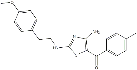 (4-aMino-2-((4-Methoxyphenethyl)aMino)thiazol-5-yl)(p-tolyl)Methanone