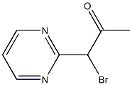 1-broMo-1-(pyriMidin-2-yl)propan-2-one,,结构式