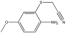 2-((2-aMino-5-Methoxyphenyl)thio)acetonitrile