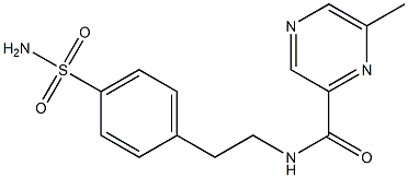 格列吡嗪杂质D, , 结构式